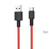 HOCO X29 SUPERIOR STYLE CHARGING DATA CABLE FOR MICRO ΚΟΚΚΙΝΟ