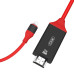 XO GB006 ΚΑΛΩΔΙΟ LIGHTING TO HDMI+USB 2K 60HZ, 2M