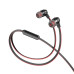 HOCO M85 PLATINUM ΑΚΟΥΣΤΙΚΑ HANDSFREE 3,5ΜΜ, MAGIC BLACK NIGHT