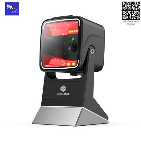 NG BAR-2402 BARCODE SCANNER ΠΑΓΚΟΥ ΤΕΤΡΑΓΩΝΟ, 2D, USB