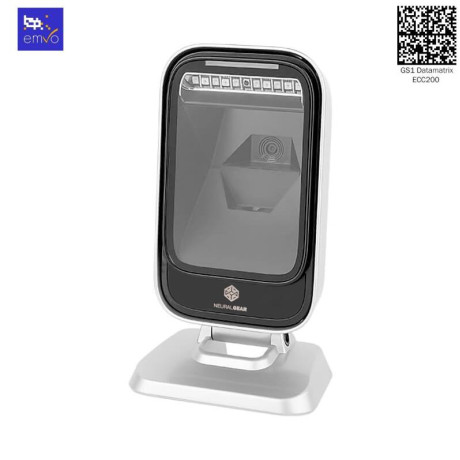 NG BAR-2403 BARCODE SCANNER ΠΑΓΚΟΥ ΟΡΘΟΓΩΝΙΟ, 2D, USB