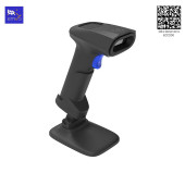 NG BAR 2410 ΕΝΣΥΡΜΑΤΟ BARCODE SCANNER 2D, USB, ΜΕ ΒΑΣΗ