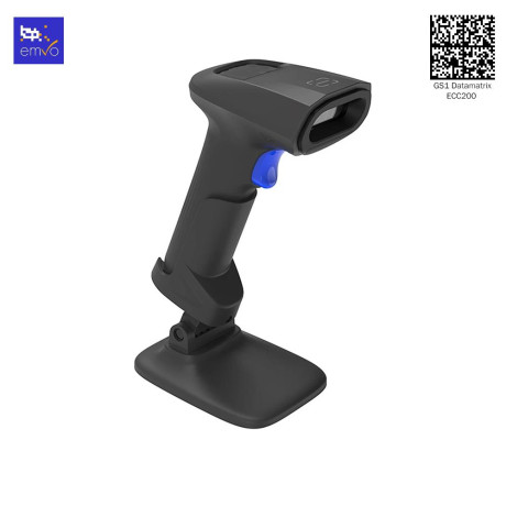 NG BAR 2410 ΕΝΣΥΡΜΑΤΟ BARCODE SCANNER 2D, USB, ΜΕ ΒΑΣΗ