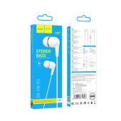 HOCO M97 ΑΚΟΥΣΤΙΚΑ HANDSFREE ENJOY, 3,5mm, ΛΕΥΚΟ