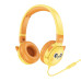 HOCO W61 VOICE WIRED HEADPHONES, SUN YELLOW