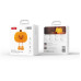 XO OZ08 PUMPKIN SILICONE PAT LIGHT, 500 mAh, ΠΟΡΤΟΚΑΛΙ