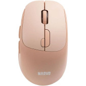 MARVO M809W ΑΣΥΡΜΑΤΟ ΠΟΝΤΙΚΙ, 1600DPI, ΡΟΖ