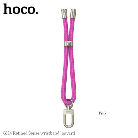 HOCO GH4 REFINED SERIES WRISTBAND LANYARD, PINK