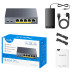 CUDY GS1005P 5-PORT GIGABIT POE+ SWITCH WITH 1 SFP PORT 120W