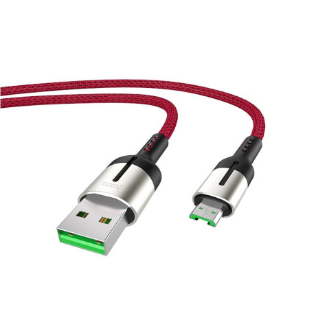 HOCO U68 Gusto ΚΑΛΩΔΙΟ ΦΟΡΤΙΣΗΣ 4A MICRO USB ΚΟΚΚΙΝΟ