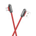 HOCO U60 SOUL SECRET CHARGING DATA CABLE FOR MICRO, ΚΟΚΚΙΝΟ