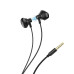 HOCO M75 BELLE UNIVERSAL EARPHONES ΜΑΥΡΟ