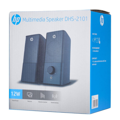 HP ΗΧΕΙΑ DESKTOP DHS-2101, USB, ΜΕ ΕΙΣΟΔΟ ΑΚΟΥΣΤΙΚΩΝ