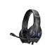 HP ΑΚΟΥΣΤΙΚΑ DHE-8001 USB+3.5 headphone with LED