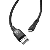 HOCO S6 SENTINEL ΚΑΛΩΔΙΟ ΦΟΡΤΙΣΗΣ ΜΕ ΟΘΟΝΗ MICRO USB