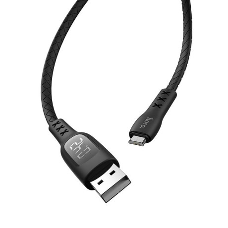 HOCO S6 SENTINEL ΚΑΛΩΔΙΟ ΦΟΡΤΙΣΗΣ ΜΕ ΟΘΟΝΗ MICRO USB