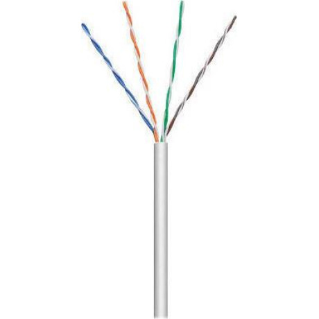 NG ΚΑΛΩΔΙΟ ΔΙΚΤΥΟΥ UTP ΓΚΡΙ CAT6 COPPER 305m, 23AWG