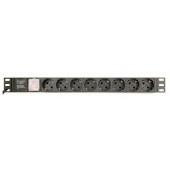 ENERGENIE ΠΟΛΥΜΠΡΙΖΟ 8 ΘΕΣΕΩΝ SCHUKO, RACK MOUNT, 1U, 10A, 3M, C14