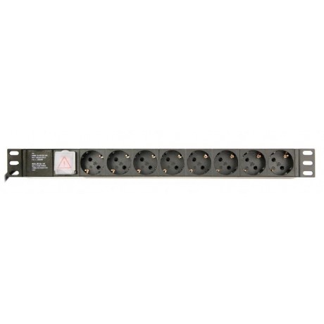 ENERGENIE ΠΟΛΥΜΠΡΙΖΟ 8 ΘΕΣΕΩΝ SCHUKO, RACK MOUNT, 1U, 10A, 3M, C14