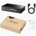 CUDY GS1005PTS1 5-PORT GIGABIT POE+ SWITCH WITH 1 SFP PORT 120W