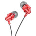 HOCO M90 ΑΚΟΥΣΤΙΚΑ DELIGHT WIRE-CONTROLLED, AURORA RED, 3.5MM