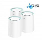 CUDY M1300 AC1200 DUAL BAND WIFI MESH SYSTEM, 3 PACK