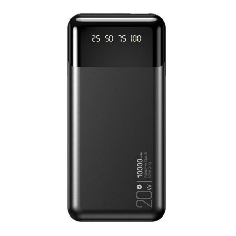 XO PR191 POWERBANK 20W FAST CHARGING (PD20W/QC18W) ΜΕ ΟΘΟΝΗ, 10000MAH