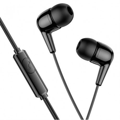 HOCO M97 ΑΚΟΥΣΤΙΚΑ HANDSFREE ENJOY, 3,5mm, ΜΑΥΡΟ