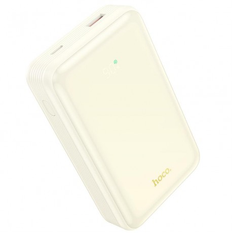 HOCO Q21A GREAT FULLY COMPATIBLE POWER BANK, 20.000mAh, 22.5W ΜΕ ΟΘΟΝΗ, ΛΕΥΚΟ