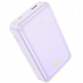 HOCO Q21A GREAT FULLY COMPATIBLE POWER BANK, 20.000mAh, 22.5W ΜΕ ΟΘΟΝΗ, ΜΩΒ