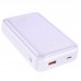 HOCO Q21A GREAT FULLY COMPATIBLE POWER BANK, 20.000mAh, 22.5W ΜΕ ΟΘΟΝΗ, ΜΩΒ