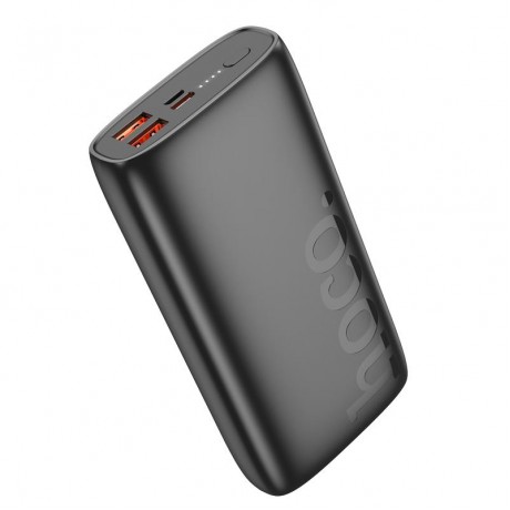 HOCO J122A RESPECT 22.5W + PD20W FULLY COMPATIBLE POWER BANK, 20.000mAh , ΜΑΥΡΟ