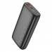 HOCO J122A RESPECT 22.5W + PD20W FULLY COMPATIBLE POWER BANK, 20.000mAh , ΜΑΥΡΟ