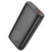 HOCO J122A RESPECT 22.5W + PD20W FULLY COMPATIBLE POWER BANK, 20.000mAh , ΜΑΥΡΟ