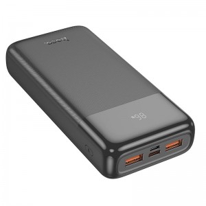 HOCO J121A FAST 22.5W + PD20W FULLY COMPATIBLE POWER BANK, 20.000mAh , ΜΑΥΡΟ