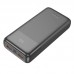 HOCO J121A FAST 22.5W + PD20W FULLY COMPATIBLE POWER BANK, 20.000mAh , ΜΑΥΡΟ