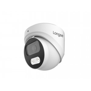 LONGSE CMSBKL800WH IP CAMERA, 8MP, FULL COLOR DOME 3.6mm