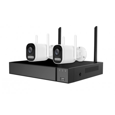 LONGSE LW5MC82B2 WIFI KIT NVR: 1X LW08C + WIFI IPC: 2 X LW2B2, 5MP