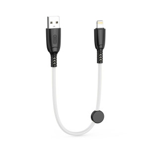 XO NB247 SULUO ΚΑΛΩΔΙΟ ΜΕΤΑΦΟΡΑΣ ΔΕΔΟΜΕΝΩΝ USB-A ΣΕ LIGHTNING, ΛΕΥΚΟ