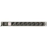 ENERGENIE ΠΟΛΥΜΠΡΙΖΟ 8 ΘΕΣΕΩΝ SCHUKO, RACK MOUNT, 1U, 16A, 3M