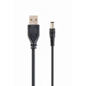 CABLEXPERT ΚΑΛΩΔΙΟ ΤΡΟΦΟΔΟΣΙΑΣ USB ΣΕ 3.5mm (5V DC, 0.5 A), 1.8m