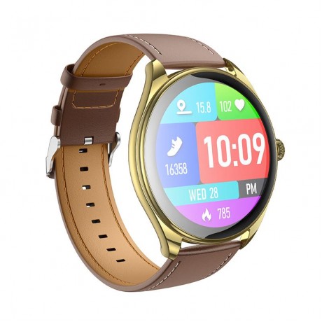 HOCO Y22 AMOLED SPORTS WATCH (CALL VERSION), ΧΡΥΣΟ