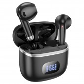 HOCO EQ1 MUSIC GUIDE TRUE WIRELESS BT HEADSET, ΜΑΥΡΑ