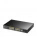 CUDY FS1018PS1 16-PORT 10/100M POE+ SWITCH + 2 UPLINK GIGABIT + 1 SFP PORT, 200W