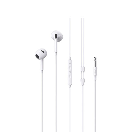 XO EP77 ΑΚΟΥΣΤΙΚΑ HANDSFREE, 3.5mm, ΛΕΥΚΑ