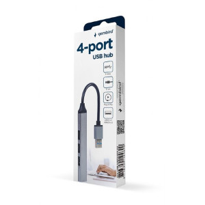 GEMBIRD USB3 HUB, 1USB-A 3.1, 3XUSB-A 2.0