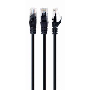 CABLEXPERT ΚΑΛΩΔΙΟ UTP CAT6 0.25m, ΜΑΥΡΟ