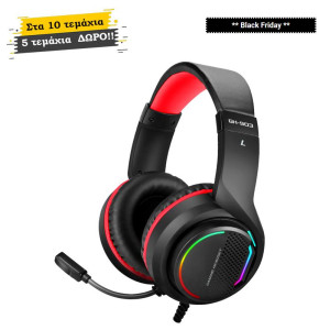 BUNDLE XTRIKE GH-903 WIRED GAMING HEADPHONE  10 + 5 ΔΩΡΟ