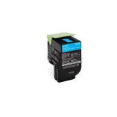 TONER ΣΥΜΒΑΤΟ LEXMARK 802SC - CX310 / CX410 / CX510 ΓΙΑ 2000 ΣΕΛΙΔΕΣ, CYAN