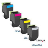 TONER ΣΥΜΒΑΤΟ LEXMARK 70C2HK0 - CS310 / CS410 / CS510 ΓΙΑ 4000 ΣΕΛΙΔΕΣ, BLACK